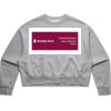 AS Colour Womens Oversized Crew Thumbnail